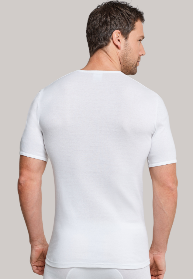 Schiesser Original Feinripp t-shirt, V-hals